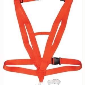 HS DEER DRAG DELUXE BODY - HARNESS STYLE SAFETY ORANGE