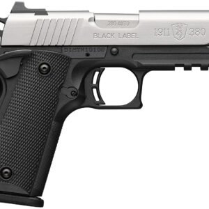 BROWNING 1911-380 380ACP SS 3.6" RAIL#