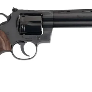 COLT PYTHON 357MAG 6" 6RD - BLUED WALNUT GOLD MEDALLION
