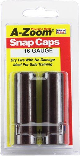A-ZOOM METAL SNAP CAP 16GA. - 2-PACK - Image 2