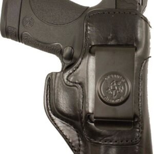DESANTIS INSIDE HEAT HOLSTR RH - IWB LTHR FOR GLOCK 19/23/33 BL