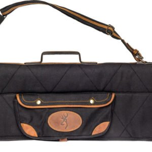 BROWNING LONA CANVAS GUN CASE - 34.5" O/U TKDWN BLK/BRWN TRIM