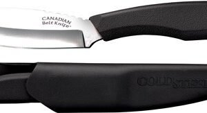 COLD STEEL CANADIAN BELT KNIFE - 4" PLAIN EDGE BLADE W/SHEATH