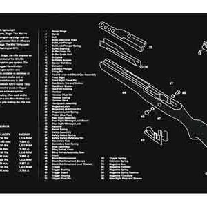 TEKMAT ARMORERS BENCH MAT - 12"X36" RUGER MINI-14