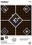 CHAMPION VISISHOT TARGET - SIGHT-IN DIAMOND GRID 10-PK