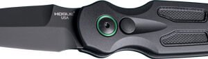 HOGUE BALLISTA-II BUTTON AUTO - BAYONET ALUMINUM G10 BLACK