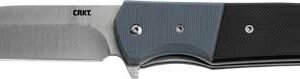 CRKT IGNITOR SILVER 3.48" PLN - EDGE ASSTD OPENING SATIN/G10