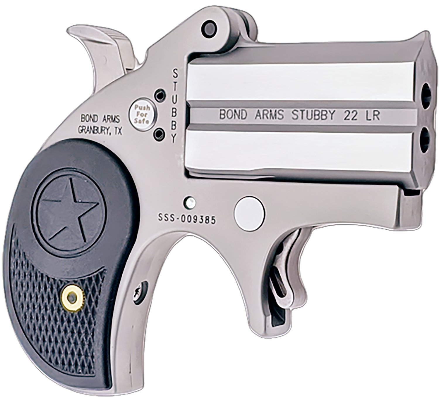 BOND ARMS STUBBY 22LR SS 2.2" FS