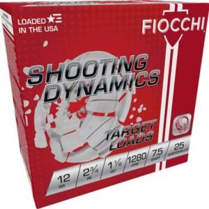 FIOCCHI 12GA 2.75" 1-1/8OZ - #7.5 1280FPS 250RD CASE LOT