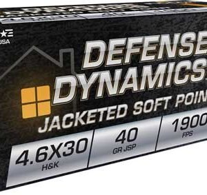 FIOCCHI 4.6X30 40GR JSP - 50RD 20BX/CS