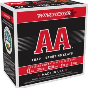 WINCHESTER AA 12GA 2.75" - 1-1/8OZ #8 1250FPS 250RD CASE