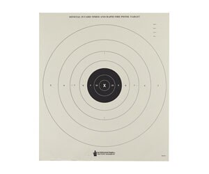ACTION TGT BULLSEYE PAPER 100PK
