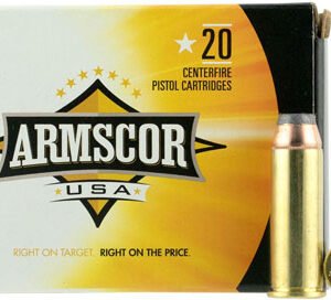 ARMSCOR 44 REM MAG 240GR JHP - 20RD 25BX/CS