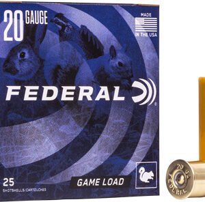 FEDERAL GAME LOAD 20GA 2.75" - 7/8OZ #6 1210FPS 250RD CASE