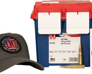 HORNADY MATCH 308 WIN 155GR - BTHP 250RD 2BX/CS