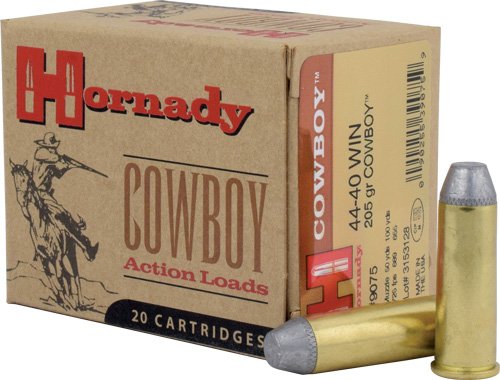 HORNADY 44-40 WIN 205GR COWBOY - 20RD 10BX/CS