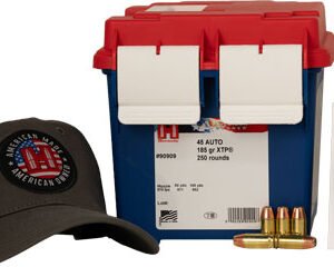 HORNADY AMERICAN GUNNER 45 ACP - 185GR XTP 250RD 2BX/CS