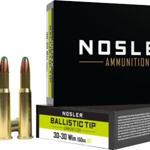 NOSLER BT 30-30 WIN 150GR RN - BALLISTIC TIP 20RD 10BX/CS