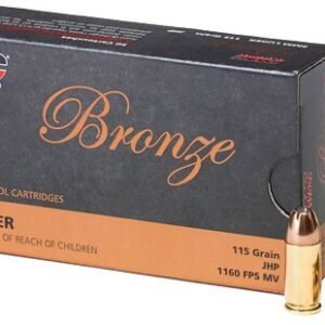 PMC 9MM LUGER 115GR JHP - 50RD 20BX/CS