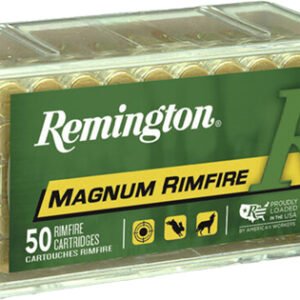 REMINGTON 17HMR 17GR JHP - 2550FPS 50RD 40BX/CS