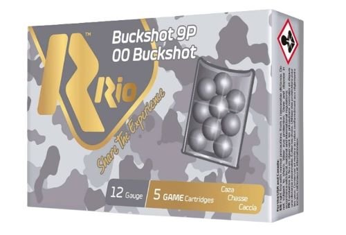 RIO ROYAL BUCK 12GA 2.75" - 00BK 9 PELLET 5RD 50BX/CS
