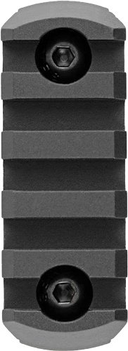 ARMASPEC PICATINNY RAIL COVERS - M-LOC 5 SLOT BLACK