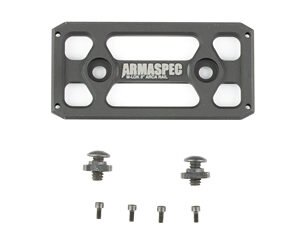 ARMASPEC M-LOK TO ARCA RAIL 3" BLK
