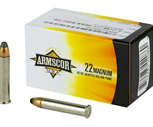 ARMSCOR 22WMR 40GR JHP 50/2000