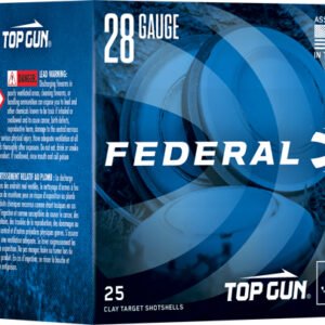 FEDERAL TOP GUN 28GA 2.75" 3/4 - OZ #8 1330FPS 250RD CASE LOT