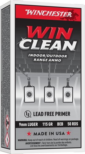 WINCHESTER WINCLEAN 9MM LUGER - 115GR JSP 50RD 10BX/CS - Image 2