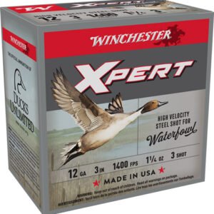 WINCHESTER XPERT STEEL 12GA 3" - 1-1/4OZ #3 1400FPS 25RD 10BX/C