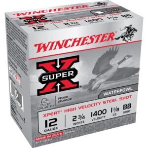 WINCHESTER XPERT 12GA 2.75" - 1-1/8OZ #BB 1400FPS 25RD 10B/C