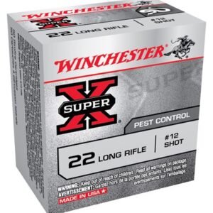WINCHESTER SUPER-X SHOTSHELL - 22LR #12 SHOT 50RD 100BX/CS