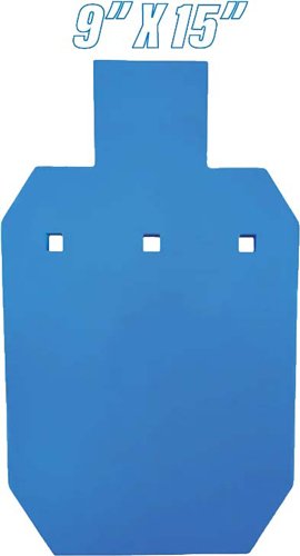 BASH TARGET AR500 SILHOUETTE - HALF SIZE 9"X15"-1/2" THICK