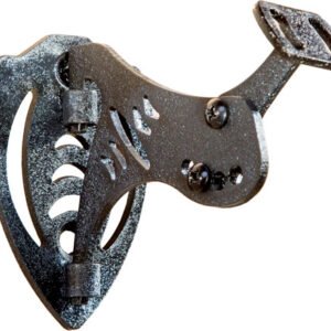 SKULL HOOKER BONE BRACKET - BLACK