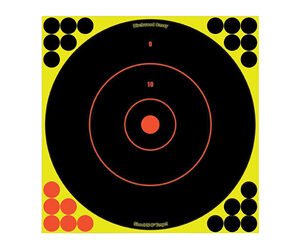 B/C SHT-N-C RND BULLSEYE TGT 5-12"