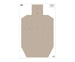 B/C EZE-SCORER IPSC TGT 100-23X35