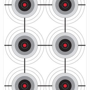 B/C TARGET EZE-SCORER 23"X35" - MULTIPLE BULL'S-EYE 5 TARGETS
