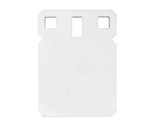 B/C 4" 3/8" STEEL TRGT SQUARE PLATE