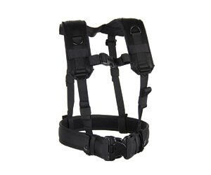 BH LOADBEARING SUSPENDERS/HRNS BLK