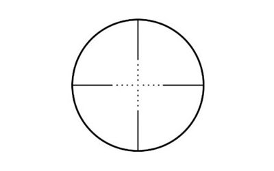 BSA TACT WPN 1-4X24 MIL DOT BLK - Image 2