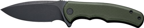 CIVIVI KNIFE MINI PRAXIS 2.98" - OD GREEN G10/BLACK CLAM PACK