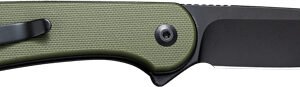 CIVIVI KNIFE ELEMENTUM II 2.96 - " OD GREEN G10/BLK CLAM PACK