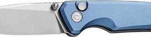 CIVIVI KNIFE ALTUS 2.97" BLUE/ - STONEWASH BUTTON LOCK
