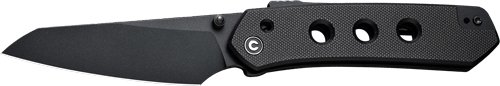 CIVIVI KNIFE VISION FG 3.54" - BLACK G-10/BLACK NITRO V BLAD