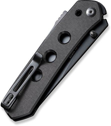 CIVIVI KNIFE VISION FG 3.54" - BLACK G-10/BLACK NITRO V BLAD - Image 2