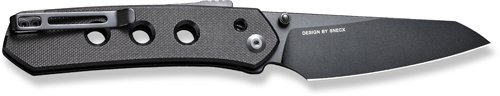 CIVIVI KNIFE VISION FG 3.54" - BLACK G-10/BLACK NITRO V BLAD - Image 3