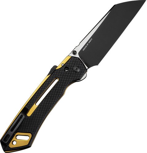 CIVIVI KNIFE BUSTER FG 4.2" - BLACK GOARSE G10 SATIN FLAT - Image 4