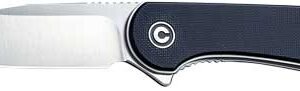 CIVIVI KNIFE ELEMENTUM 2.96" - BLACK G10/SATIN D2 LINER LOCK