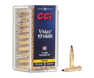 CCI 17HMR 17GR V-MAX 50/2000